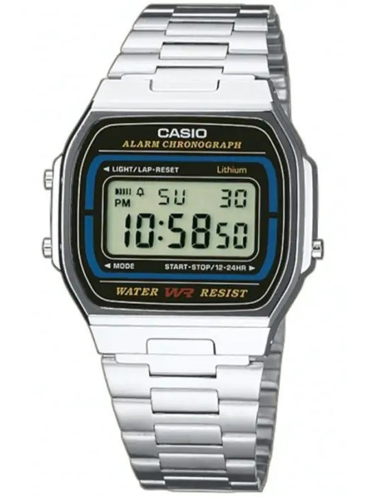 Годинник UNISEX CASIO A164WA -1QJH - Vintage + Box Watch