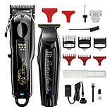 Набір для стрижки (машинка+тример) Wahl Cordless Barber Combo 3025726, фото 10