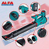 Акумуляторна повітродувка садова ALFA ALDAB 21V/2.0ah, фото 9