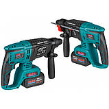 Перфоратор акумуляторний ALCRH1-21BL - 2 x 21V 4.0Ah Li-ion АКБ + ЗУ, фото 3