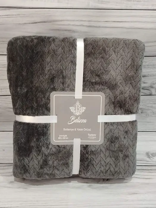 Плед мікрофібра Belizza Kapadokya Lila 200×220 см, фото 1