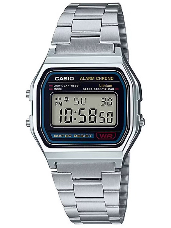 Годинник Casio A158A-1D Vintage Retro + Box Men's Watch