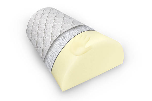 Подушка Highfoam Noble Sideroll M: 32x20x10 см (Нобл Сайдролл M), фото 1
