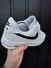 Чоловічі жіночі кросівки Nike Air Force 1 White Black Найк Форси біло-чорні на весну шкіряні весняні, фото 8