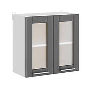 Кухня секція 60 Верх Вітрина Еко Нова Еверест (600х575х296 мм)