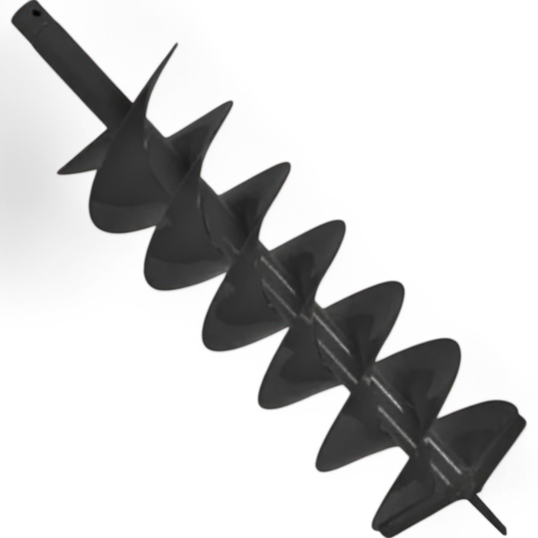 Шнек для мотобура 150*800-2 мм (150x800мм, подвійні ножі та витки)