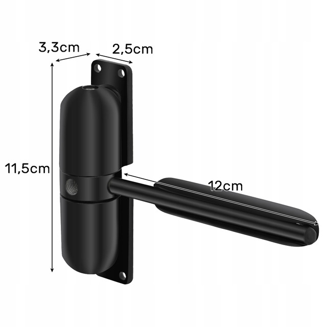 Характеристики самозакривача