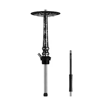 Кальян Tiaga Hookah Astra, срібний, стильний дизайн, висота 53 см, фото 3