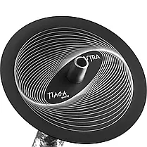 Кальян Tiaga Hookah Astra, срібний, стильний дизайн, висота 53 см, фото 5