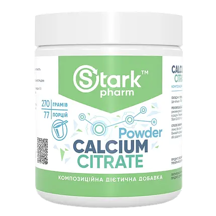 Кальцій-цитрат Stark Pharm Calcium Citrate 270 г, фото 1