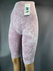 Велосипедки безшовні рубчик маломірять L-4XL (44-48р.)