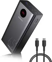 Romoss Zeus PRO 65w 40000mAh black+кабель Зовнішній акумулятор