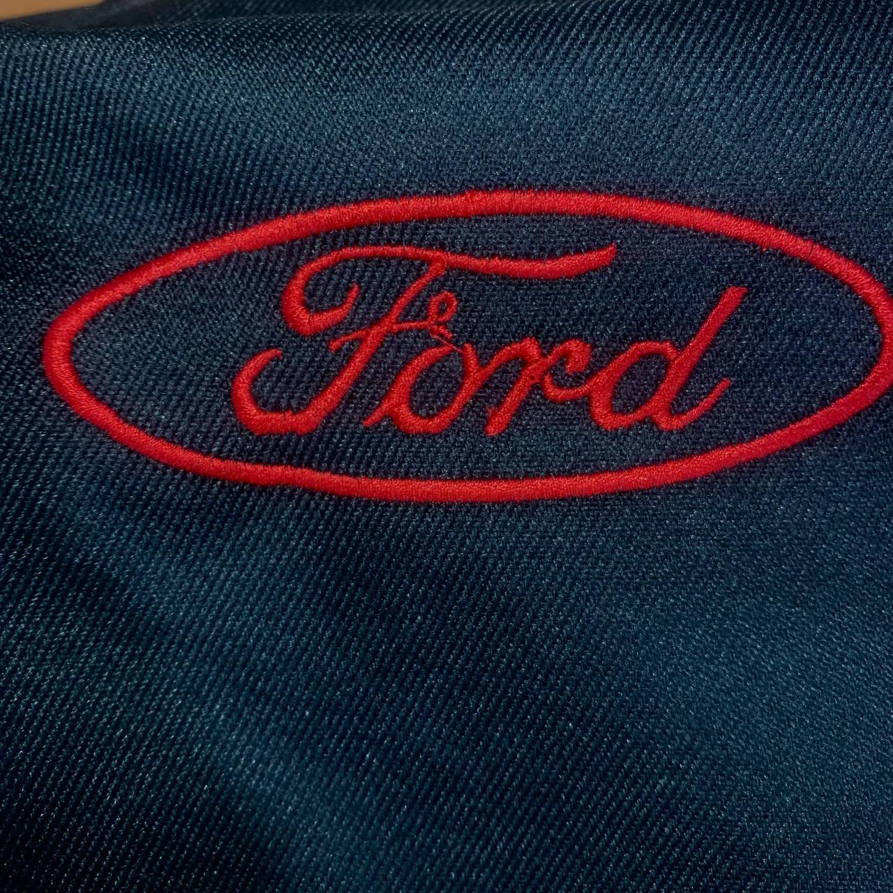 Чохли на сидіння Форд Галаксі (Ford Galaxy) тканинні авточохли з логотипом - в наявності