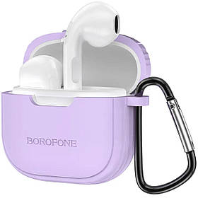 Бездротові TWS навушники Borofone BW29 Headset Space фіолетовий