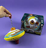 Дзига NR 8613 A металева, у коробці, фото 2