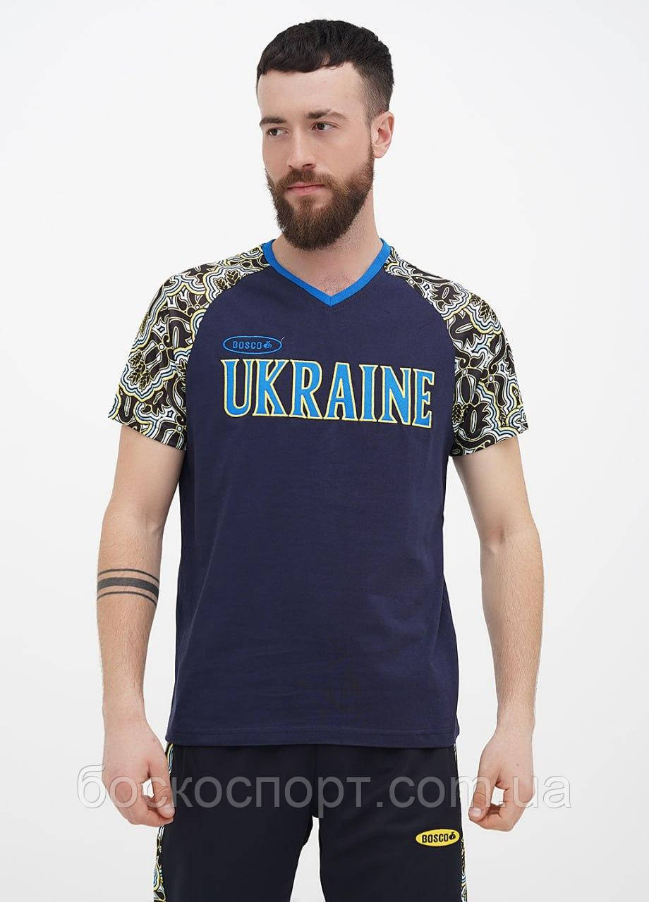 Футба Bosco Sport ua чорна з Україною спереду Італія🇮🇹