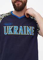 Футболка Bosco Sport ua чорна з Україною спереду Італія🇮🇹 S М L XL