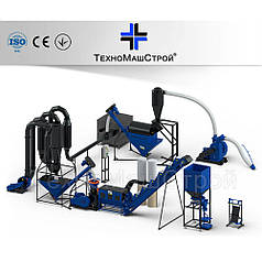 Лінія Гранулювання. Повний комплекс. Обладнання для виробництва пелет.