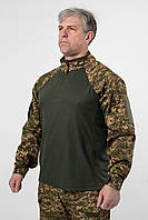 Боевая рубашка убакс Хищник 44-60р армейская тактическая рубашка летняя Хищник Ubacs кофта военным убакс