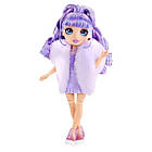 Ігровий набір з лялькою Rainbow High Creative Crystals Віолетта, фото 3