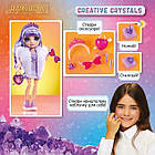 Ігровий набір з лялькою Rainbow High Creative Crystals Віолетта, фото 7