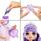 Ігровий набір з лялькою Rainbow High Creative Crystals Віолетта, фото 5