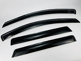 Дефлектори вікон (вітровики) для Dodge Journey 2009-2021 (HiC)