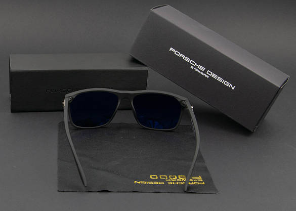 Окуляри чоловічі сонцезахисні Porsche Design поляризаційні (арт. P6773) матова оправа, фото 3