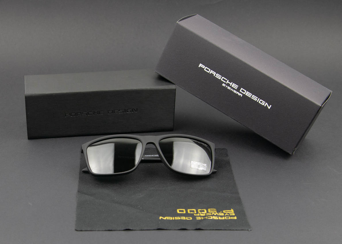 Окуляри чоловічі сонцезахисні Porsche Design поляризаційні (арт. P6773) матова оправа, фото 1