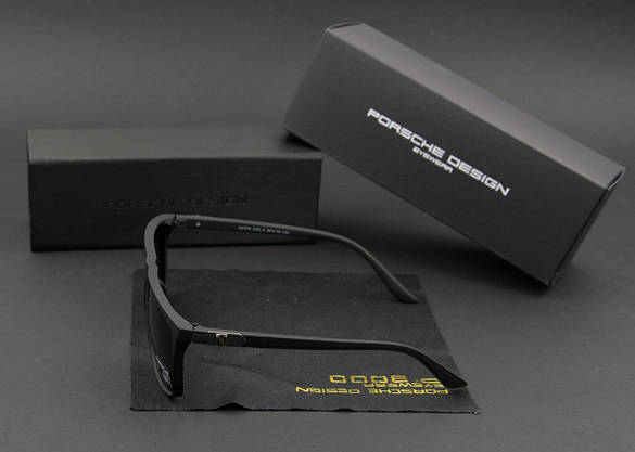 Окуляри чоловічі сонцезахисні Porsche Design поляризаційні (арт. P6773) матова оправа, фото 4