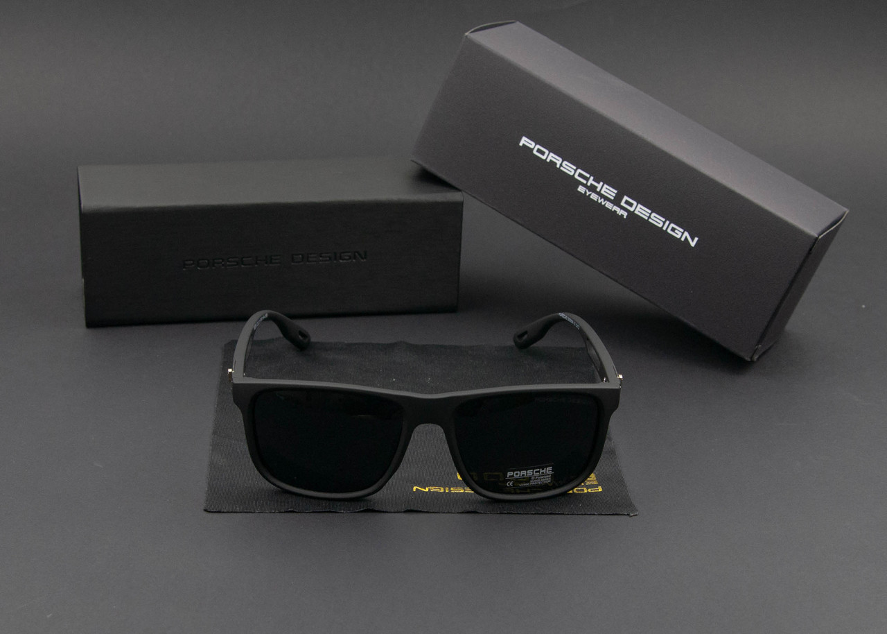 Окуляри чоловічі сонцезахисні Porsche Design поляризаційні (арт. P6556) матова оправа