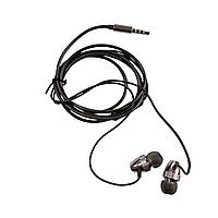 Навушники з мікрофоном Jokade JD006 MANYUE- чорний з рожевим золотом