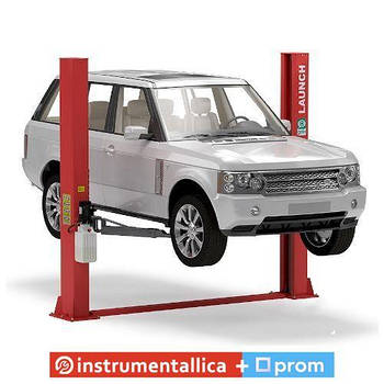 Підіймач 2-стійковий 4 т подовжені лапи з нижньою синхронізацією 380 В LA-TLT-240SB-380 Launch