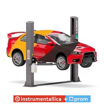 Підіймач 2-стійковий 4 т подовжені лапи з нижньою синхронізацією довгі лапи 380 В LA-TLTW-240SB-380 Launch