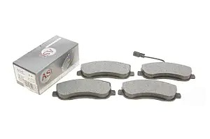 Гальмівні колодки передні R15 на Fiat Ducato 230, Peugeot Boxer, Citroen Jumper (1994-2002), 77362212, 425451