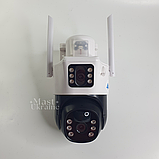 4G камера відеоспостереження з сонячною панеллю 1080p, зовнішня поворотна IP-камера, 4G-360G, фото 10