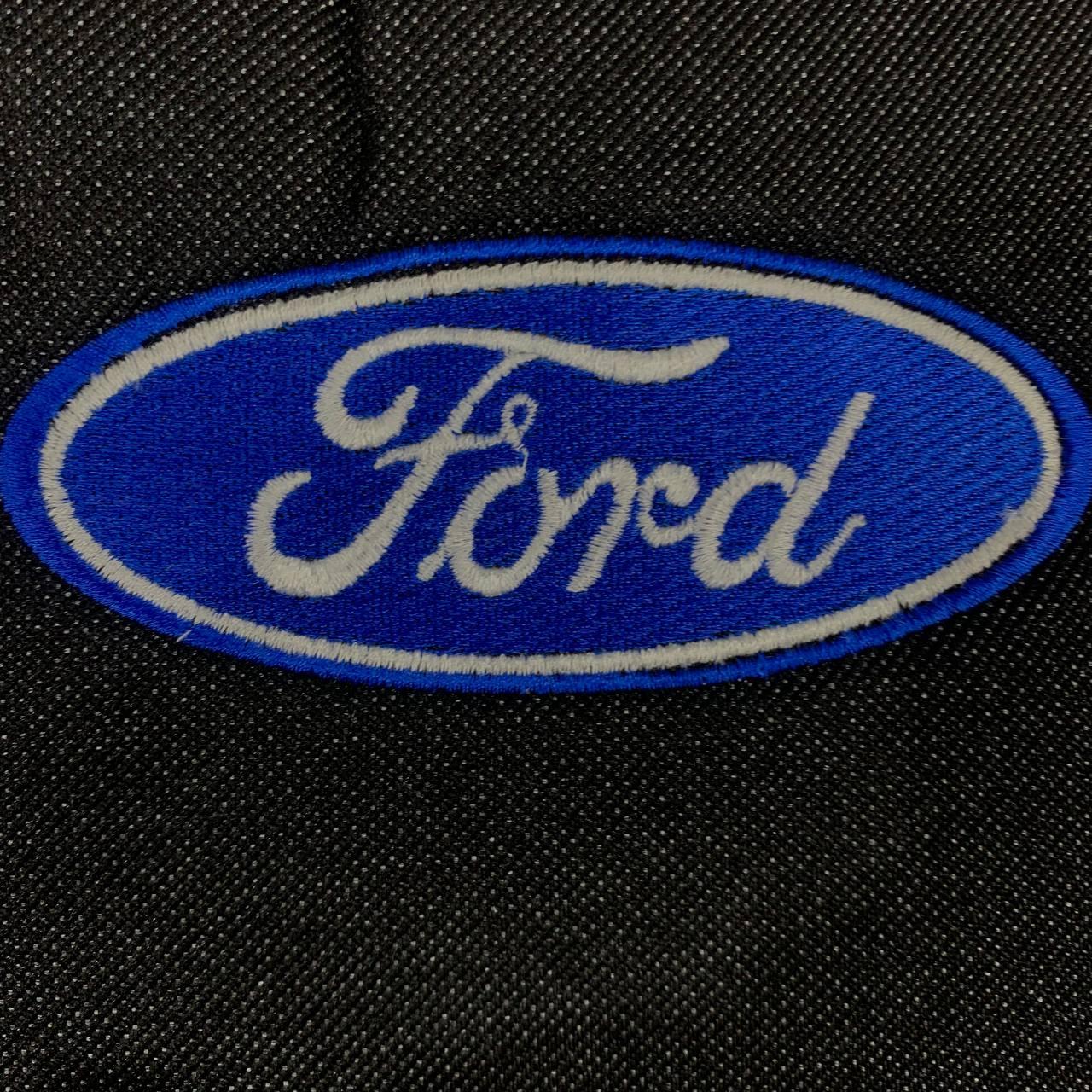 Чохли на сидіння Форд Куга (Ford Kuga) тканинні авточохли з логотипом - в наявності