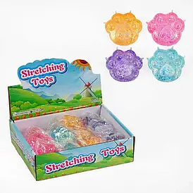 Гра антистрес C 65338 “Котяча лапка”, гель, блискітки