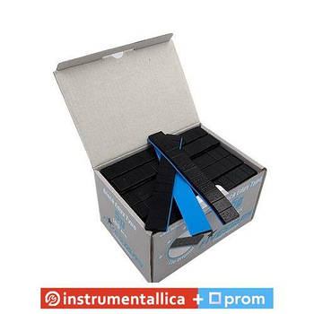 Груз клейкий чорний низький блакитна стрічка 12х5г 60 г метал із лайнером Польща