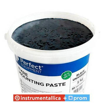 Монтажна паста 5 кг чорна тверда Black HARD 3401-0507-101 Perfect Німеччина