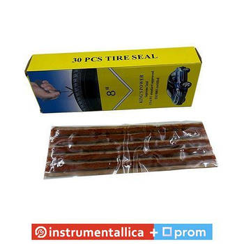 Шнур коричневий 6х200 мм Kings Power Tire Plugs 5 шт./пластина ціна за 1 шнур