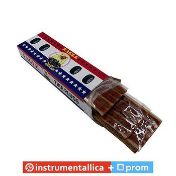 Шнур коричневий 6х200 мм Eagle Tire Plugs 5 шт./пластина ціна за 1 шнур