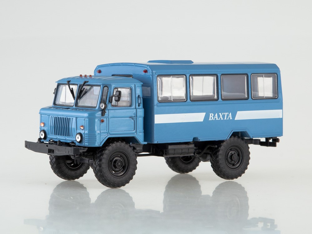 Модель Вахтовий автобус НЗАС-3964 (ГАЗ-66) | Автоісторія