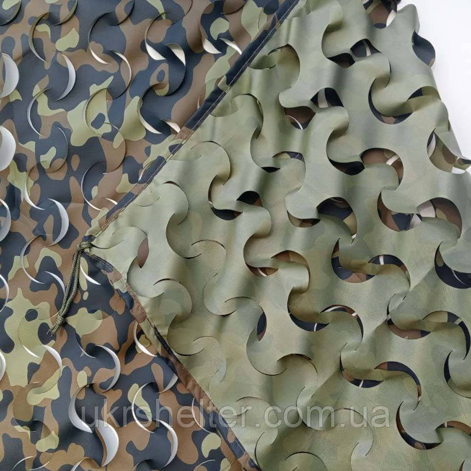 Сітка маскувальна перфорована "Дубок" 12х9 (3х6=6 шт + шнур)