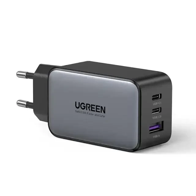 Ugreen GaN X 65w (X556) 3 порта type C Зарядний пристрій