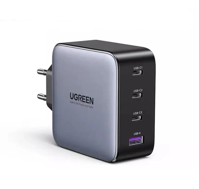 Ugreen gan X 100w (CD226) 4 порта Зарядний пристрій