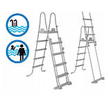 Збірний басейн Bestway 561CU Hydrium 488 х 130 см, пісочний насос 5678 л/г, скімер, сходи, підстилка, тент, дозатор, фото 6