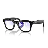 Смарт-окуляри Ray-Ban Meta Wayfarer Shiny Black Frame Clear Lenses (RW4008 601/SB 53-22)