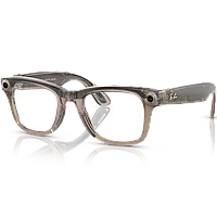 Смарт-окулярі Ray-Ban Meta Wayfarer Standard — Clear / Watermelon Red Transitions (RW4006 6705P5 50-22)