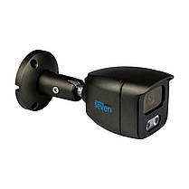 IP-відеокамера 5 Мп SEVEN IP-7225PA-DL black 2,8 мм з розумним подвійним підсвічуванням, фото 5